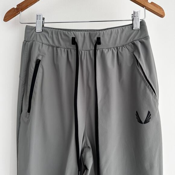 ASRV Tetra Lite Joggers Mens Small High Rib Performance Pants Sage Workout Gym - Picture 4 of 14